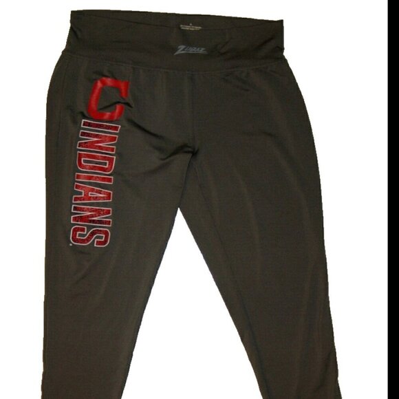 Zubaz Leggings Stretch Pants XL Cleveland Indians - Picture 1 of 6